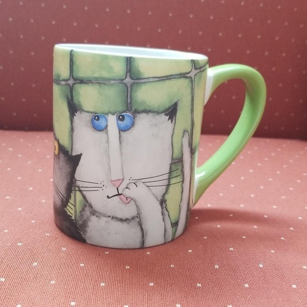 Debit Hron Cats Motif by Gibson 2006 12 oz mug